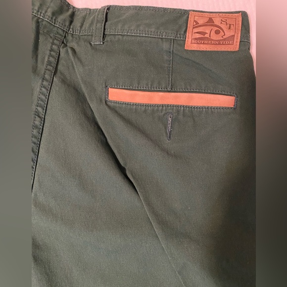 Southern Tide Men’s Classic Fit Green Pants 35W 30L - Picture 3 of 5